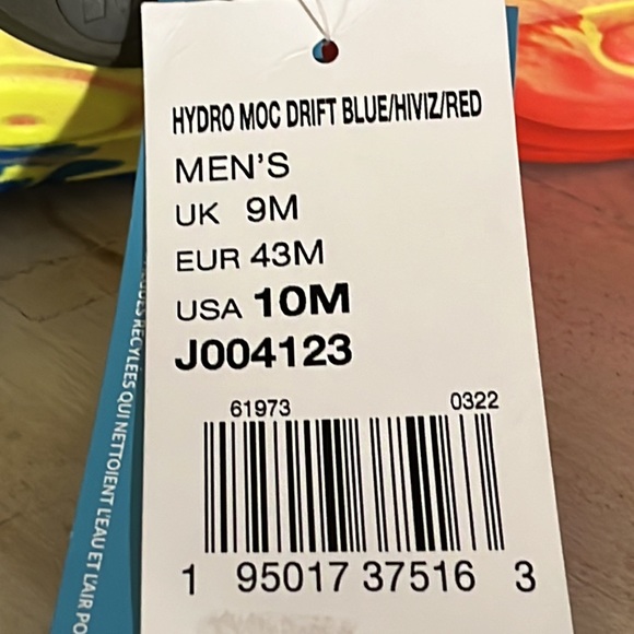 NWT Merrell mens Hydro Moc Crocs size 10 - Picture 10 of 11